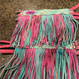 Kids boot fringe vagabond boot company new